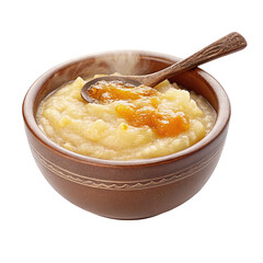 Delicious creamy polenta with hearty stew in rustic bowl for a comforting homemade meal idea