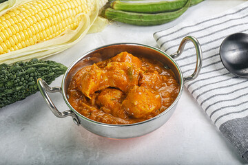 Indian cuisine - Kadai chicken masala