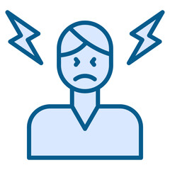 Frustration Icon Element For Design