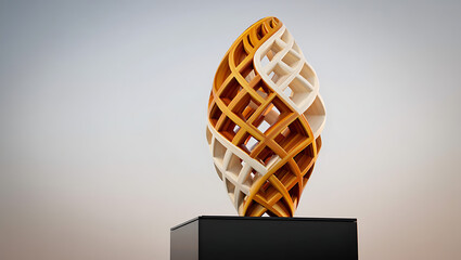 A Black business hand is designing a metal computer network with a 3D rendered mouse icon