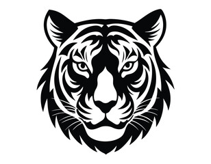 tiger head vector