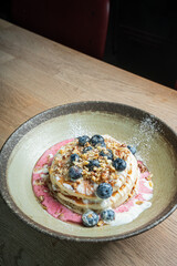 A vibrant and colorful food photography collection featuring healthy meals, refreshing drinks, gourmet salads, delicious desserts, and creative food platings. Perfect for use in culinary blogs.