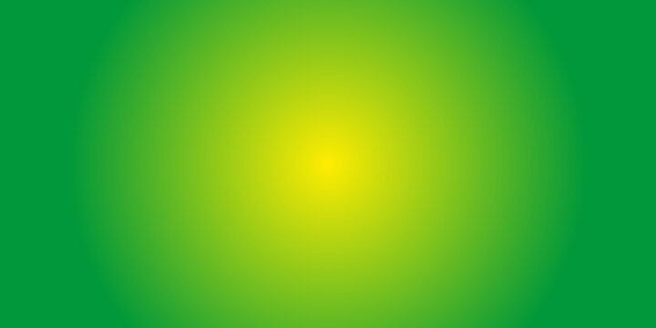Vibrant green and yellow radial gradient background with soft glow