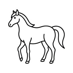 Fototapeta premium horse vector illustration