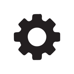 Setting icon vector