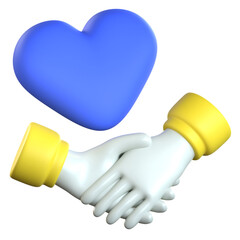 Like Bond 3D Icon Colorful Style