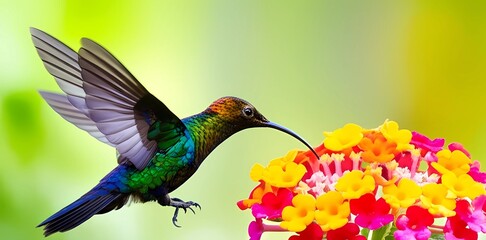 Obraz premium hummingbird in flight