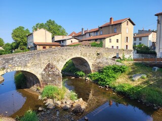 Ville de Thiers, Puy de Dôme, Auvergne, France