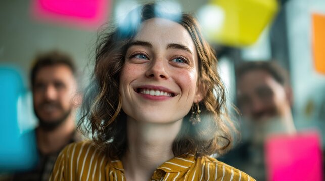 Team collaboration workshop office photography bright environment candid viewpoint creative concept