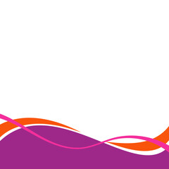 Business Wave Footer