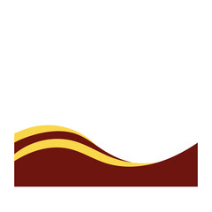 Abstract Wave Geometric Shape Border