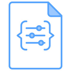 Obraz premium Api Blue Icon