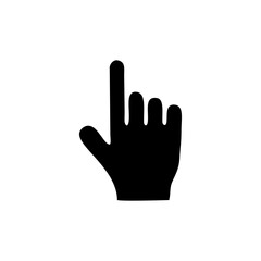 hand vector silhouette