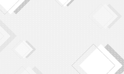 Black and white modern square lines pattern dot style background vector design
