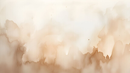 Gentle gradient of natural earth tones in a serene and artistic watercolor wash background.