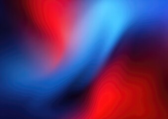 Abstract swirling blend of vibrant red and blue hues, creating a dynamic, blurry, and intensely colored composition with dark shadowy areas