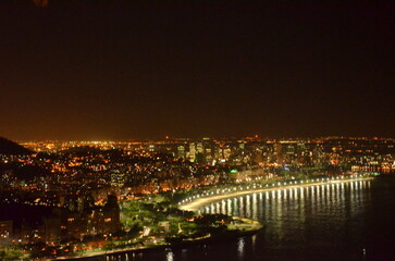 night view of Rio de Jaineiro