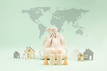 Housing shortage, increase costs of living, inflation, house renting or buying, mortgage rate, bank...