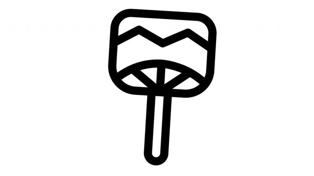 uchiwa minimalist line animation
