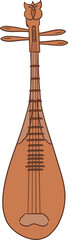 Dang Bipa Korean Music Instrument