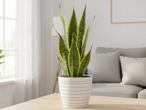 green plant in living room