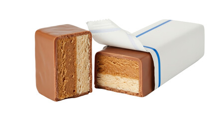 Isolated Chocolate candy bar