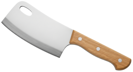 Isolated Meat Cleaver