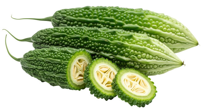 Isolated Bitter Melons