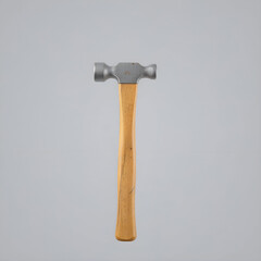Photo of a hammer on a blank white background Photo of a hammer on a blank white background