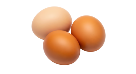 Isolated Pile of Eggs