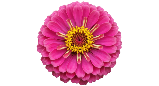 Isolated Zinnia