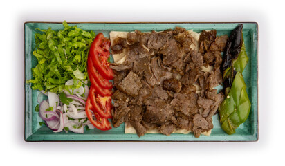 Turkish Meat Döner Plate
