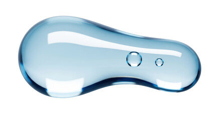 Isolated Cartoon Water Drop