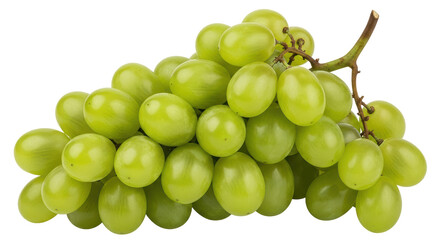 Isolated Green grape brunch