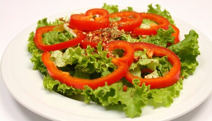 Healthy Food- Colorful Fresh Salad