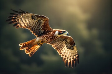 Obraz premium ia generated. milvus milvus. Real Milano