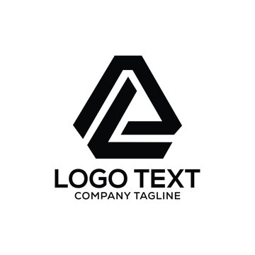 a or al letter logo design