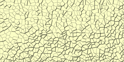 Abstract Cracks Forming Natural Repetition

