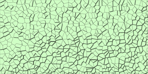 Abstract Cracks Forming Natural Repetition

