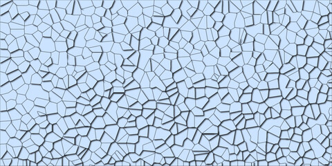 Broken Surface Grid for Contemporary Design

