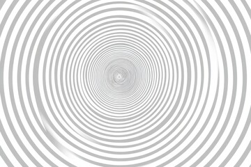 Obraz premium Abstract spiral pattern illustrating depth perception and visual dynamics creating a mesmerizing illusion within minimalistic design showcasing captivating geometric elements