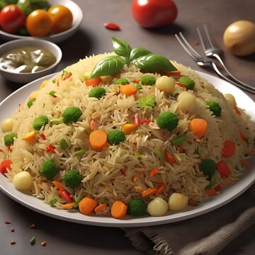 Indian veg biryani, veg pulav, Indian vegetable pulav, Biriyani, vegetable Biriyani, veg pulao, veg pulaw