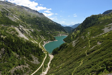 lake in the mountains