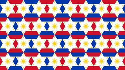 filipino pattern. sun background for decoration and etc. vector illustration