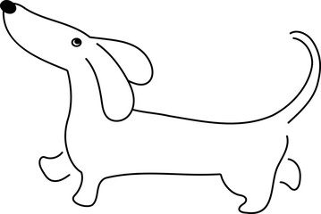 강아지 일러스트