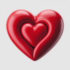Fototapeta premium 3D Heart Symbol