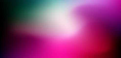 Fototapeta premium Pink and Teal Soft Gradient Background – Abstract Pastel Blurred Texture