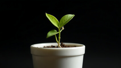 plant in a pot