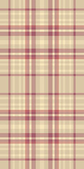 Elegant beige and burgundy plaid pattern.  Perfect for textile design, website backgrounds, or stationery. This subtle yet sophisticated texture evokes feelings of warmth and comfort.