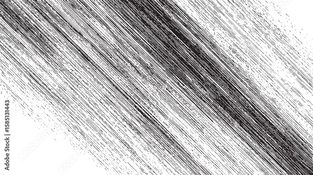Poster abstract grunge speed lines background with diagonal scratches. high contrast ink stroke texture for